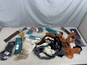 lot 91 image: Assorted New Sashes $610 retail - All with Expensive Nine West Price Tags