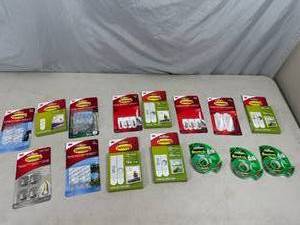 lot 179 image: New 3M Command Products, Hooks, Mounting Strips, Scotch Tape, and More