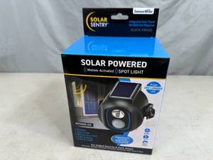 lot 188 image: New Solar Sentry Solar Powered Security Light