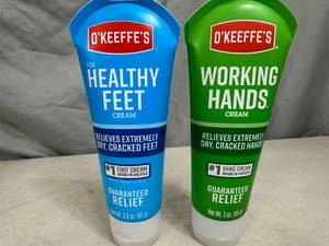 lot 231 image: New OKeefes Working Hands and Healthy Feet Cream