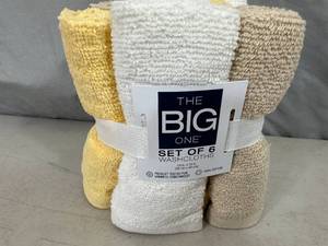 lot 258 image: 6 New Big One Wash Cloths