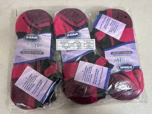 lot 294 image: 9 New Pair of Dr Scholls For Her Socks