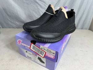 lot 298 image: New Skechers Memory Foam Shoes - Size 5.5