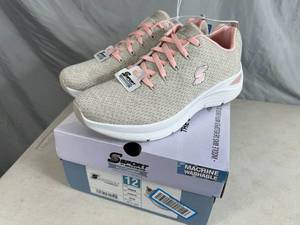 lot 299 image: New Skechers Arch Comfort Shoes - Size 12