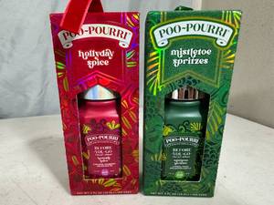 lot 309 image: 2 New Bottles of Poo-Pourri Before You Go Bathroom Spray - Limited Edition Scents