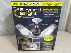 lot 312 image: New Beyond Bright LED Garage Light