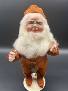 lot 24 image: Vintage Faith Wick Elf Doll with Detailed Outfit