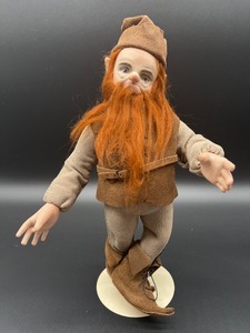 lot 26 image: Faith Wick Vintage Gnome Doll with Red Beard
