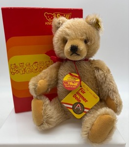 lot 61 image: Steiff Original Teddy Bear with Original Box and Tags