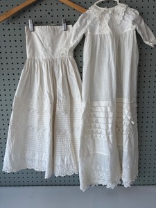 lot 162 image: Vintage Christening Gown Set