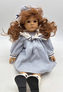 lot 112 image: Porcelain Doll by Best Friends with Sailor Outfit