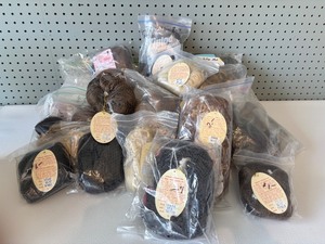 lot 148 image: Collection of Various Kemper and Bell Wigs for Dolls