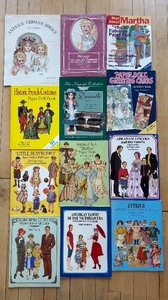lot 170 image: Collection of Vintage Paper Doll Books