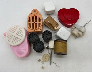 lot 171 image: Collection of Doll Voice Boxes and Accessories