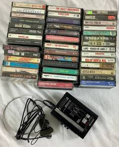 lot 106 image: Sharp JC-534 AMFM Stereo Cassette Player with Collection of Cassettes