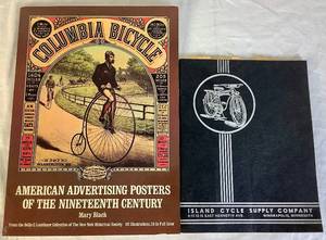 lot 153 image: American Advertising Posters of the 19th Century and Island Cycle Supply Company Catalog