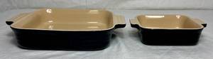lot 27 image: Le Creuset Baking Dishes