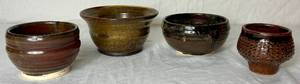 lot 72 image: Collection of Pottery Bowls