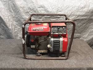 lot 2 image: Honda EG1400X Portable Gasoline Generator