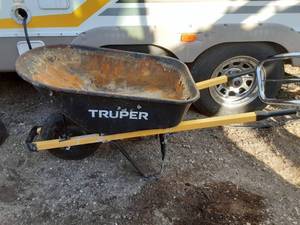 Used Truper Wheelbarrow with Metal Frame