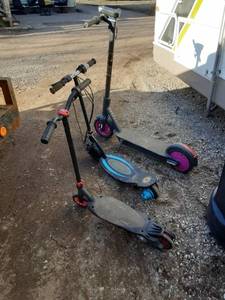 lot 45 image: Set of 3 Used Electric Scooters - Mixed Brands