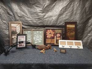 lot 51 image: Collection of Decorative Picture Frames and Figurines