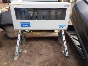 lot 58 image: Schafer Compressed Air Distribution System with Gauges and Valves