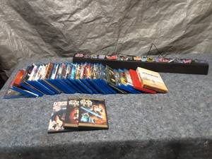 lot 83 image: Collection of 40 Blu-ray Movies with Philips Soundbar Speaker