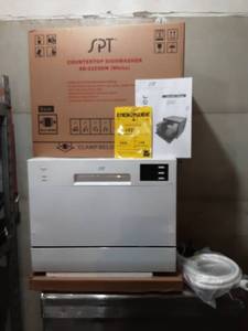 lot 88 image: SPT Countertop Dishwasher SD-2225DW in White