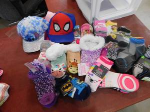 lot 36 image: Assorted Socks and Slippers