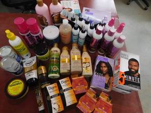 lot 64 image: Assortment of Ladies and Mens Hair Care Products