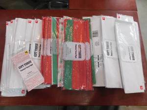 lot 77 image: Massive Assortment of Gift Tissue Paper