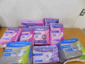 lot 91 image: (9) Composure Pads