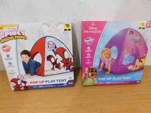 lot 129 image: (2) Play Tents
