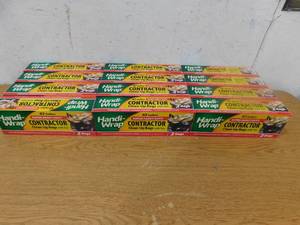 lot 188 image: (12) 2 Count 42 Gallon Contractor Clean up Bags w Ties