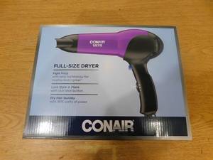 lot 2 image: Conair Full Sized Hair Dryer