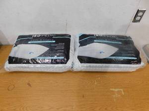 lot 231 image: (2) Iso-Pedic Cool and Comfy Pillows