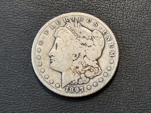 lot 2 image: 1897-S Morgan Dollar