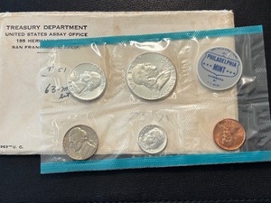 lot 3 image: 1963 Proof Set