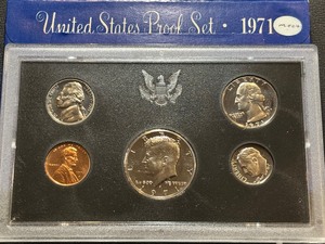lot 67 image: 1971-S Proof Set