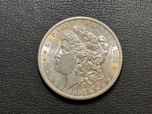 lot 9 image: 1887-S Morgan Dollar 1,771,000 Minted