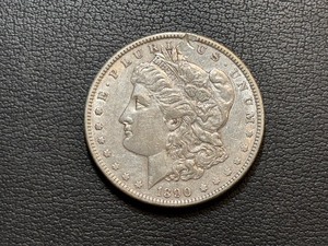 lot 12 image: 1890 Morgan Dollar