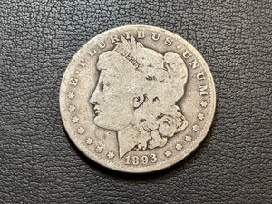 lot 13 image: 1893 Morgan Dollar KEY DATE Only 389,000 Minted