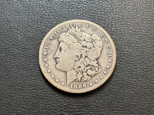 lot 27 image: 1886-S Morgan Dollar Only 750,000 Minted