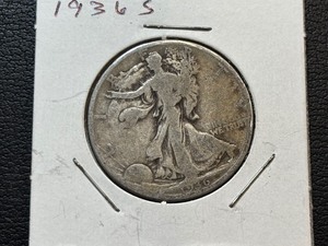 lot 39 image: 1936-S Walking Liberty Half Dollar