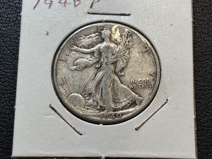 lot 45 image: 1940 Walking Liberty Half Dollar