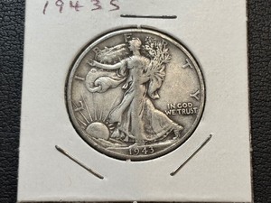 lot 54 image: 1943-S Walking Liberty Half Dollar