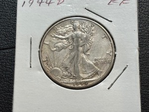 lot 56 image: 1944-D Walking Liberty Half Dollar