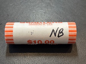 lot 143 image: Roll of Uncirculated State Quarters Nebraska
