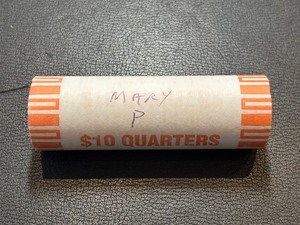 lot 149 image: Roll of Uncirculated State Quarters Maryland